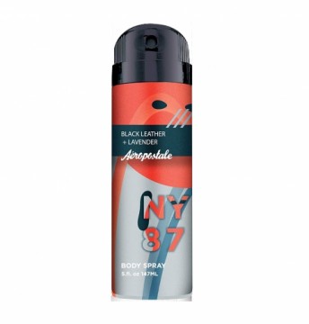 AÉropostale Aéropostale Avant Garde Series Black Leather + Lavender body spray for men 147 ml