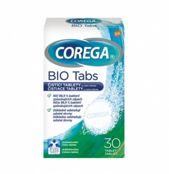 Corega Bio Tabs cleaning tablets 30pcs