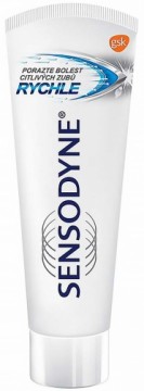 Sensodyne Rapid Whitening toothpaste for sensitive teeth with a whitening effect 75 ml