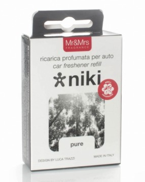 Mr&Mrs Fragrance Niki Pure car fragrance 1 pcs refill