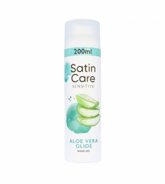 Gillette Satin Care Shaving Gel for Sensitive Skin 200ml