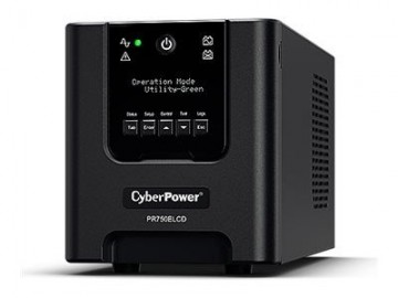 CyberPower Professional Tower Series PR750ELCDGR - UPS - 675 Watt - 750 VA