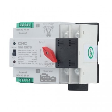 Automatic Transfer Switch CNC 2P 220V 100A