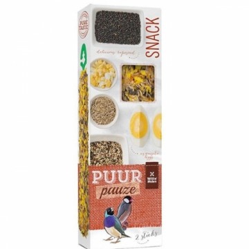 Supplementary bird food : Witte Molen Puur PAUZE STICKS TROPICAL BIRD WILD SEEDS 60g