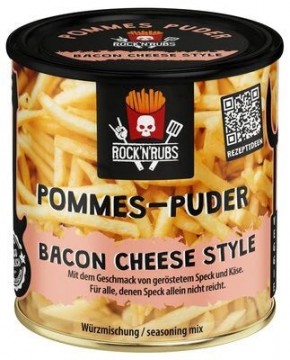 Rock 'n' Rubs ROCK'N'RUBS Prieskoniai "Bacon Cheese" (bulvytėms), 150 g