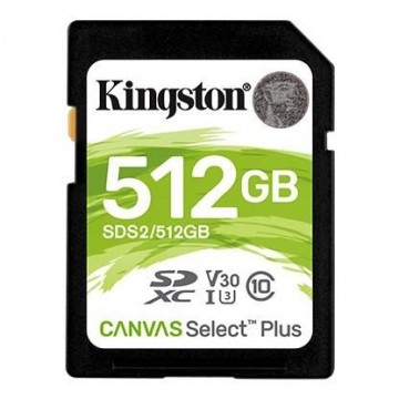 Kingston   MEMORY SDXC 512GB C10/SDS2/512GB