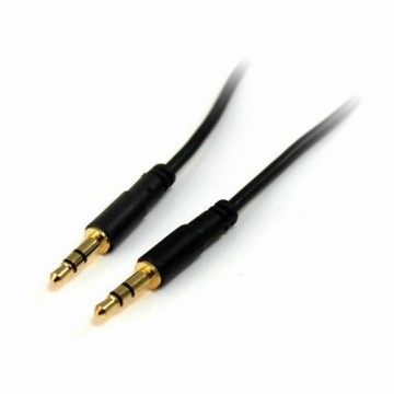 Audio ligzdas Kabelis (3.5mm) Startech MU3MMS               0,9 m Melns