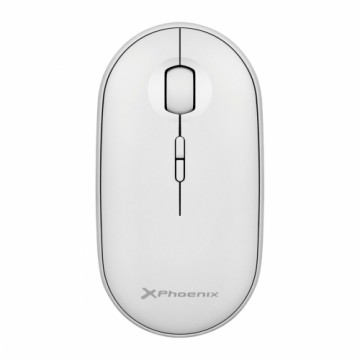 Optical Wireless Mouse Phoenix White 1600 dpi (1 Unit)