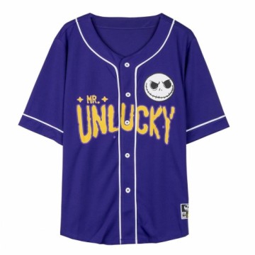 Īsroku Sporta T-krekls The Nightmare Before Christmas Baseball Unisekss