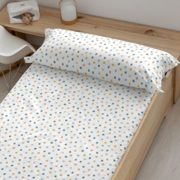 Подогнанный нижний лист Kids&Cotton Kibo Разноцветный 60x120cm