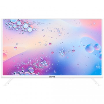 Kivi 24", White, HD Ready, Android TV 11, Black, 1366x768, 60 Hz, AV1, Sound 2x5W, 17 kWh/1000h, Energy E, WiFi5G, BT5.1, 3xHDMI, 2xUSB, 24 months