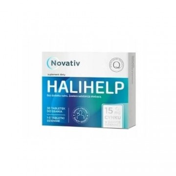 Novativ Halihelp 30 tabletek do ssania