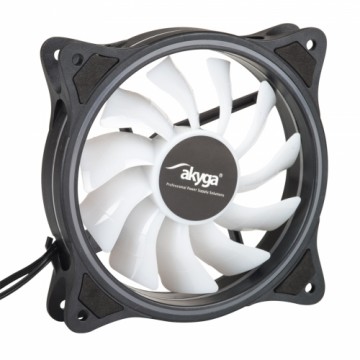 System fan Akyga AW-12D-RGB 120mm 15 LED RGB small 6 pin