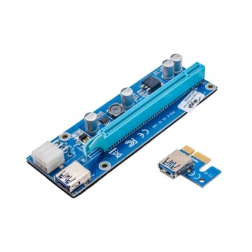 Riser Akyga AK-CA-64 PCI-E 1x - 16x USB 3.0