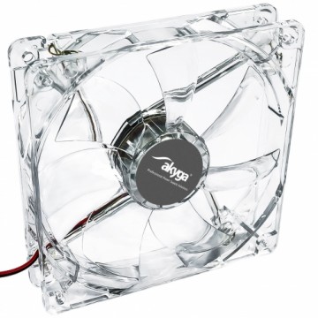 System fan Akyga AW-12A-WH 120mm 4 LED white Molex