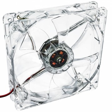 System fan Akyga AW-12A-BR 120mm 4 LED red Molex