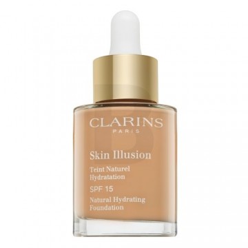 Clarins Skin Illusion Natural Hydrating Foundation liquid make-up with hydrating effect 108.5 Cashew 30 ml