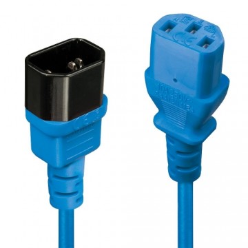 CABLE POWER IEC EXTENSION 1M|BLUE 30471 LINDY