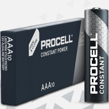 Duracell MN 2400 Procell Constant AAA (LR03) MINIMĀLAIS PASŪTĪJUMS 10GB.