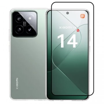 Connect Сonnect 2.5D Полное Крытие Японское Антистатическое Прочное 3D Стекло Xiaomi 14