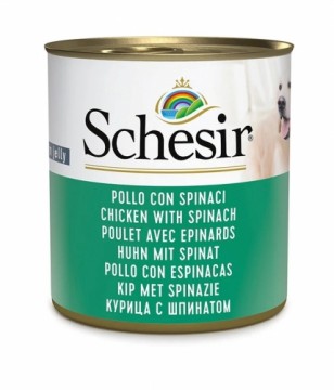 Agras Pet Foods SCHESIR Chicken with spinach in jelly - wet dog food - 285g