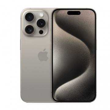 Apple iPhone 15 Pro 512GB - Natural Titanium (Atjaunināts, stāvoklis kā jauns)