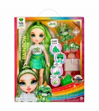 Lelle MGA Rainbow High Classic Doll Jade ar gļotām un mājdzīvnieku 28 cm 120193