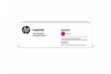 Original Toner Magenta HP Color LaserJet Color Pro M454, M479, MFP M454, MFP M479, Enterprise M455, MFP M480, Managed E45028, E47528 (415XH W2033XH), kompatybilne z W2033X