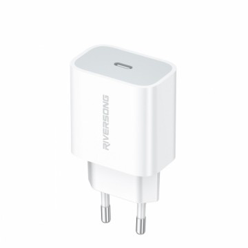 Riversong wall charger PowerKub 20 1x USB-C 20W white AD75