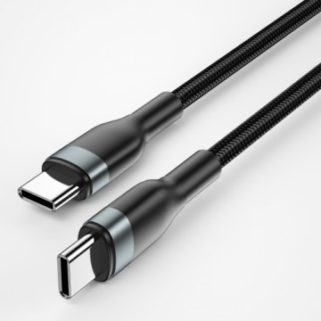 WIWU cable Wi-C017 USB-C - USB-C 100W black