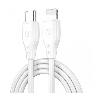 WIWU cable Pioneer Wi-C002 USB-C - Lightning 30W white