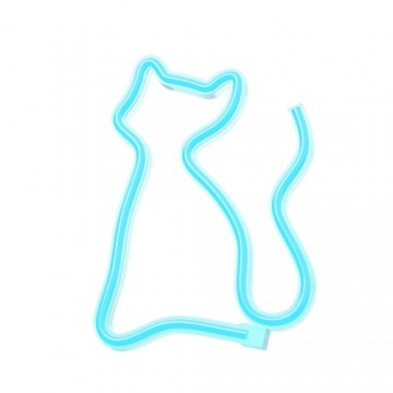 Neon LED Light CAT turquoise NNE24 Neolia