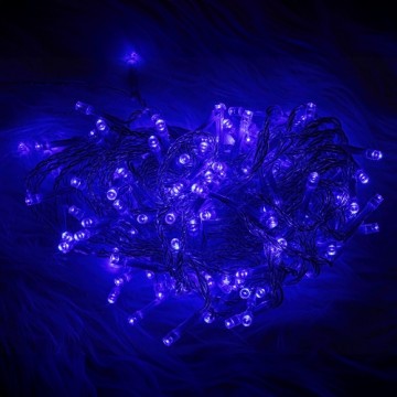 String light 100LED 8m blue Forever Light