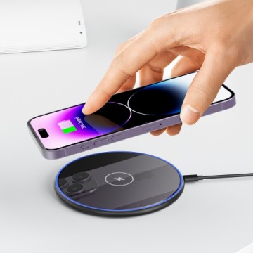 WIWU wireless charger Wi-W012 black 15W