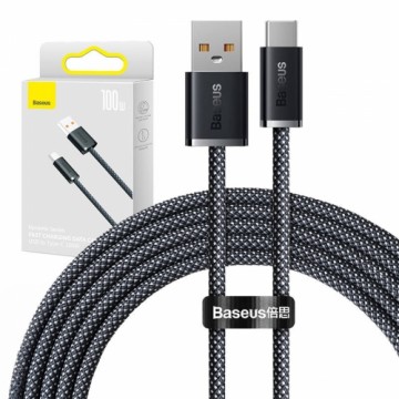 Cable USB to USB-C Baseus Dynamic Series, 100W, 2m (black)