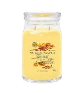 Yankee Candle Autumn Sunset signature candle 567 g