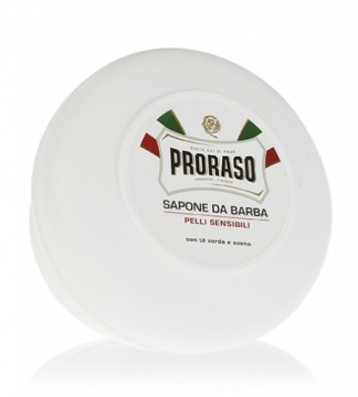 PRORASO White shaving soap for sensitive skin for men 150 ml