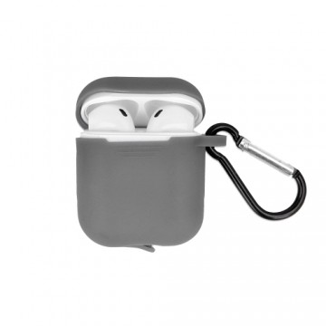 Case for Airpods | Airpods 2 gray with hook