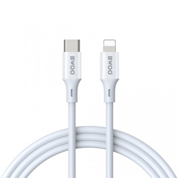 BWOO 27W Cable X283 C-L USB-C to Lightning ABS case + TPE