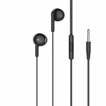 XO wired earphones EP69 jack 3,5 mm black