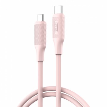 XO cable NB-Q265B PD USB-C - USB-C 1,0m 60W pink