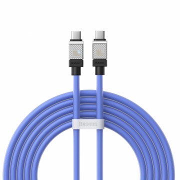 Baseus cable CoolPlay USB-C - USB-C 2m 100W blue