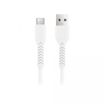 Maxlife MXUC-04 cable USB - microUSB 1,0 m 3A white