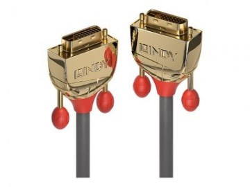 Lindy Gold - DVI cable - DVI-D to DVI-D - 2 m