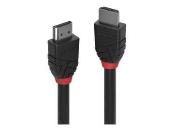 Lindy HDMI cable with Ethernet Black Line  - 2 m