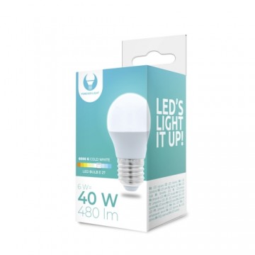 LED Bulb E27 G45 6W 230V 6000K 480lm Forever Light