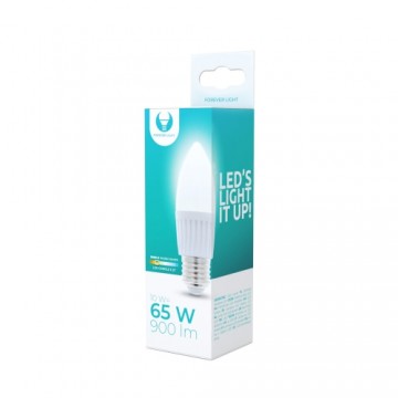 LED bulb E27 C37 10W 230V 3000K 900lm ceramic Forever Light