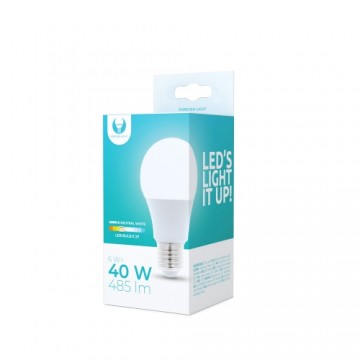 LED Bulb E27 A60 6W 230V 4500K 485lm Forever Light