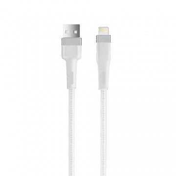 Setty USB - Lightning cable 1,2 m 2A KNA-L-1.220 white