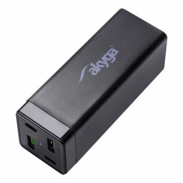 USB Power Adapter Akyga Charge Brick AK-CH-17 65W 2x USB-A + 2x USB-C QC4+ PD 5-20V | 1.5-3.25A